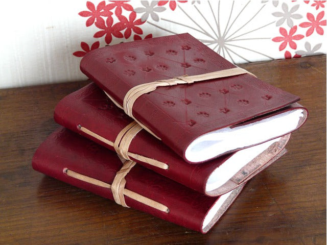 Red Leather Journal by Scaramanga Red Leather Journal, £6.75