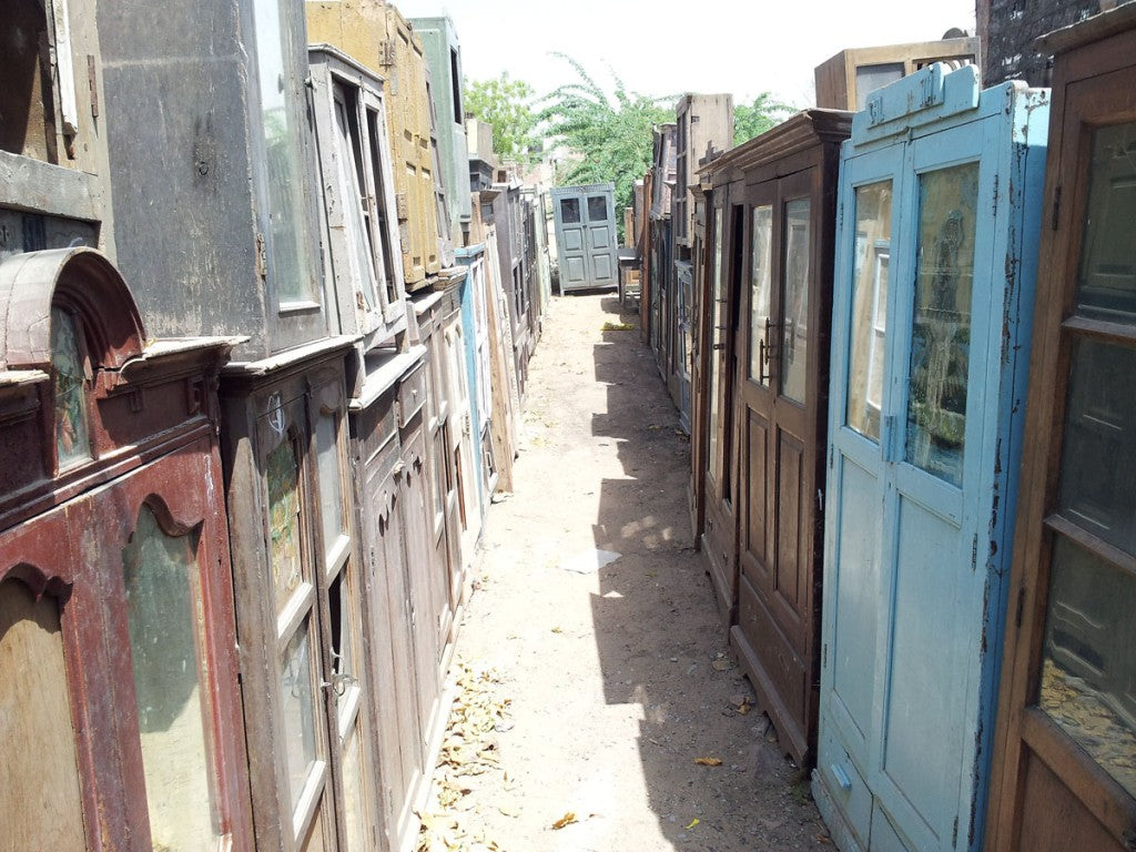 A typical antique dealer's yard