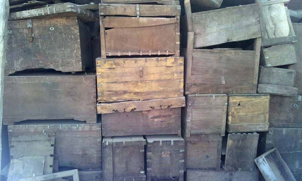 Old Wooden Trunks