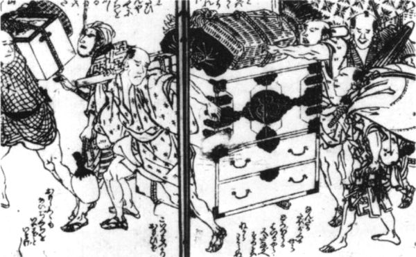 early Japanese tansu