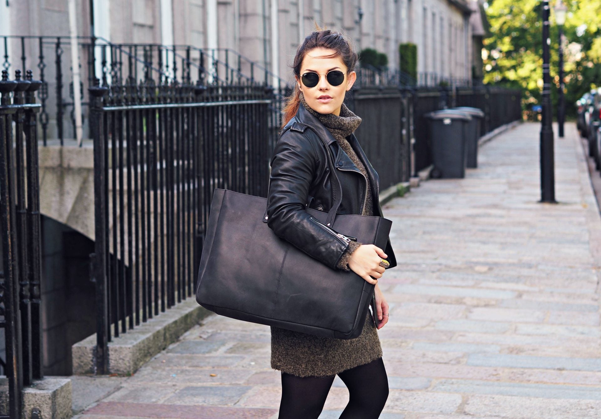 New Black Leather Bags Here For A/W 15