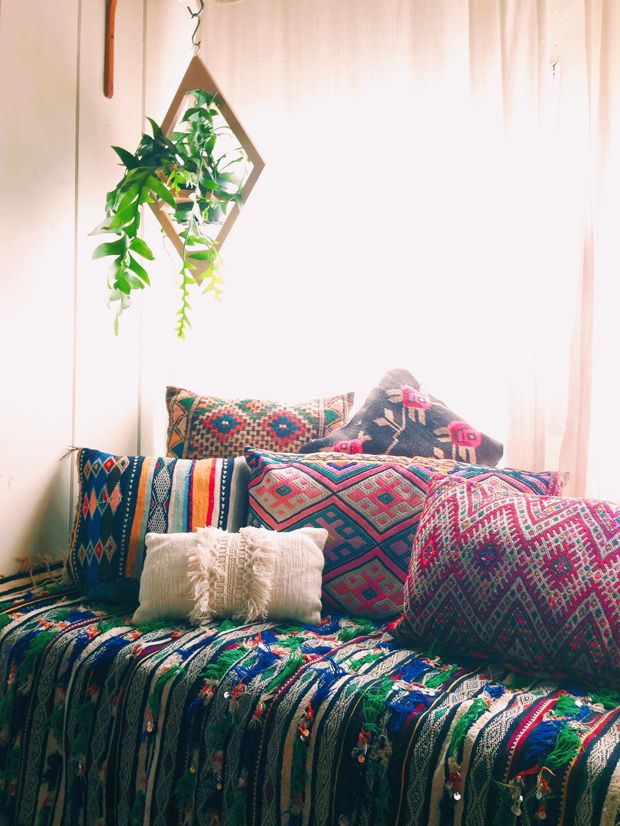 Bohemian interior design Processed with VSCOcam with c1 preset