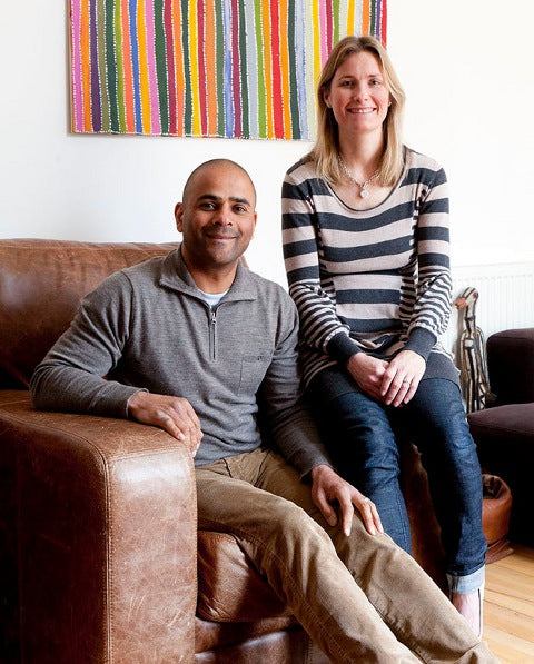 Scaramanga Founder, Carl Morenikeji with Wife Emma Scaramanga Founder, Carl Morenikeji with Wife Emma
