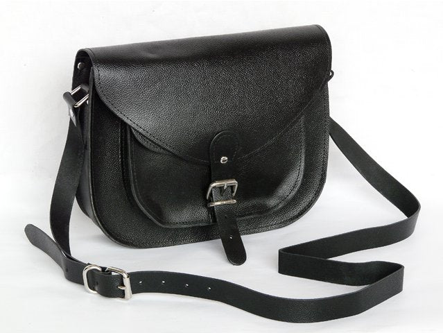 Black Leather Saddlebag, £52